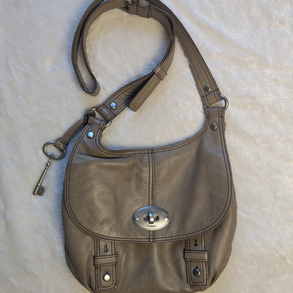 Fossil Brown Leather Women's Bag